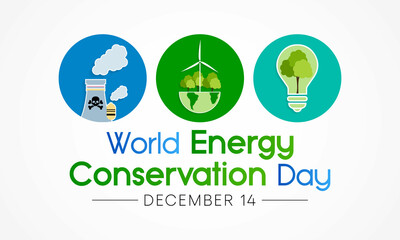 World Energy conservation day is observed every year on 14 December, The day focuses on making people aware of global warming and climate change and promotes efforts towards saving energy resources. 