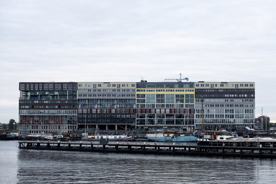 Silodam Housing Silos in Amsterdam, Niederlande