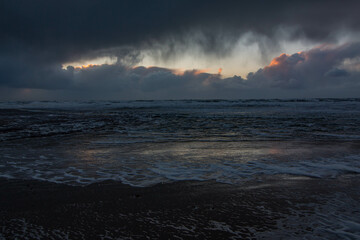 Herbststurm an der Nordsee