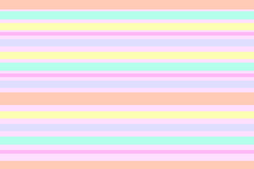 Stripes pattern, pastel colors. Vector illustration background.