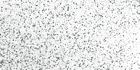 Silver glitter confetti. Light background. White abstract texture. Vector abstract graphic design. New Year Christmas. Silver glitter background. Vector elegant invitation template.