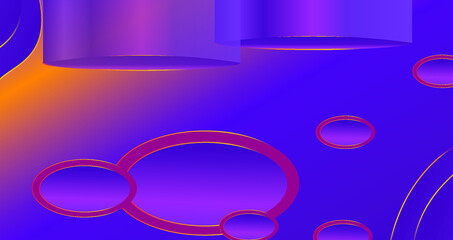 abstract background with circles