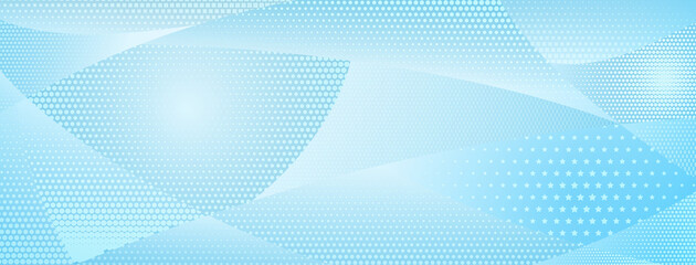 Abstract background made of halftone dots in light blue colors