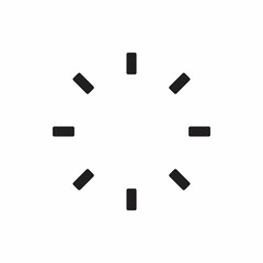 Round loading preloader line web or mobile