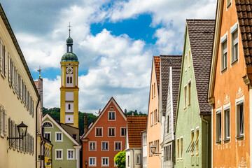 Obraz premium old town of Mindelheim