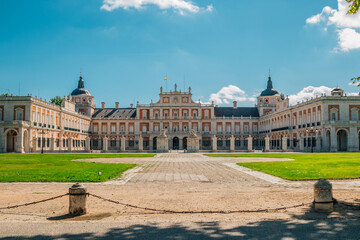 palace of aranjuez in madrid, spain