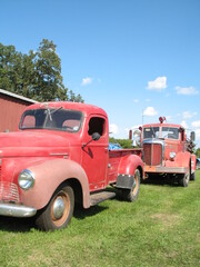 old fire trucks