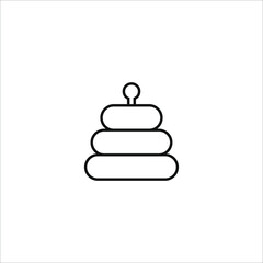 baby and children themed simple line icon