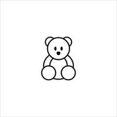 baby and children themed simple line icon