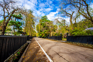 秋田県　角館武家屋敷