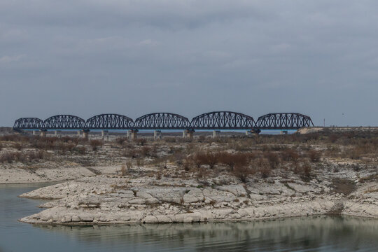 US 90 Bridge At Amistad National Recreation Area, Texas