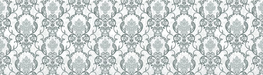 Foto op Aluminium Oriental vector damask patterns for greeting cards and wedding invitations. © Mila star 