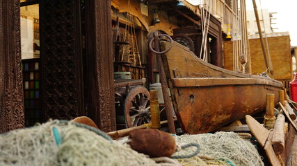 Souq Waqif marketplace in Doha, Qatar