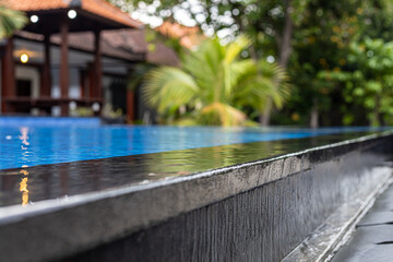 swimming pool in the hotel