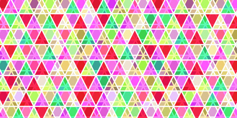 Polygonal rainbow mosaic background. Abstract low poly vector illustration. Triangular pattern in halftone style. Template geometric business design with triangle for poster, banner, card, flye