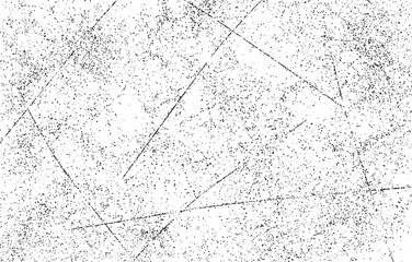Grunge Black And White Urban. Dark Messy Dust Overlay Distress Background. Easy To Create Abstract Dotted, Scratched, Vintage Effect With Noise And Grain