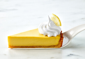 piece of lemon tart
