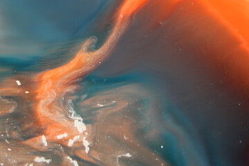 Fototapeta na wymiar flow water color