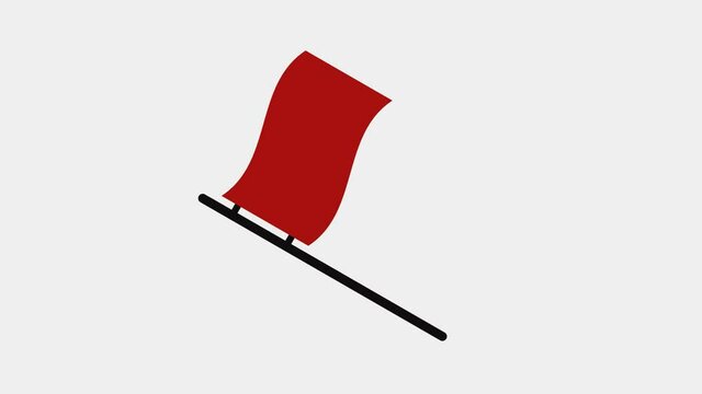 Illustrated flag