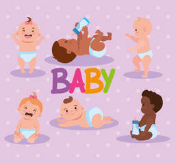 banner with babies
