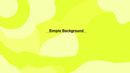 Easter egg background, simple yellow background abstract for presentation