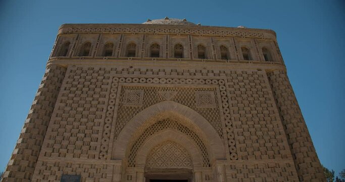 Bukhara Uzbekistan outside of Ismail Somoni Mausoleum. Built in 905, and this is the oldest Muslim monument in Bukhara 3 of 10