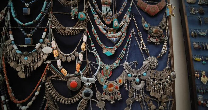 Jewelry Bukhara, Uzbekistan Silk Road Shopping Street