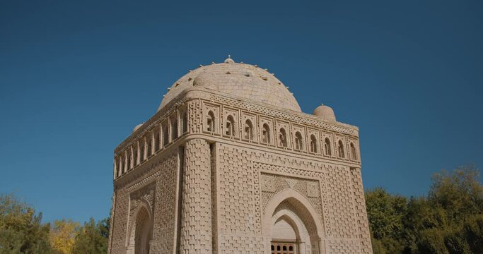 Bukhara Uzbekistan outside of Ismail Somoni Mausoleum. Built in 905, and this is the oldest Muslim monument in Bukhara 4 of 10