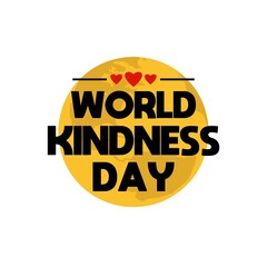 World kindness day theme template. Vector illustration. Suitable for Poster, Banners, campaign and greeting card. 
