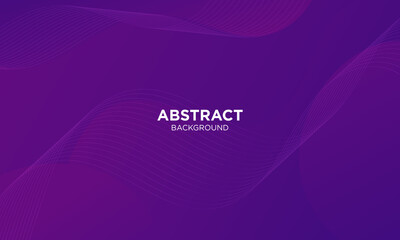 Abstract Purple waves geometric background. Modern background design. gradient color. Fluid shapes composition. Fit for presentation design. website, banners, wallpapers, brochure, posters