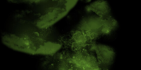 colorful space, abstract background with galaxy and stars