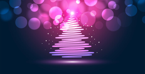 albero di natale, luce, sorpresa, magia, alberello   © xyz+