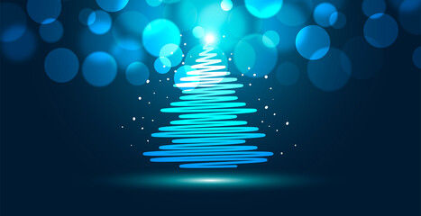 albero di natale, luce, sorpresa, magia, alberello   © xyz+