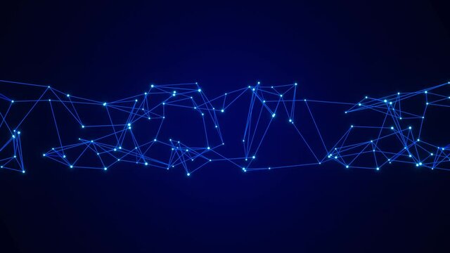 点 線 デジタル プレクサス 星座 青 [ループ対応] [別Verあり]