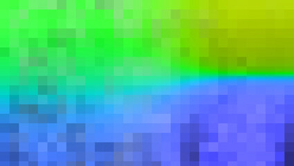 Abstract pixel grid glitch art background image.