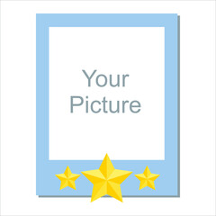 Photo Frame Design Template Vector