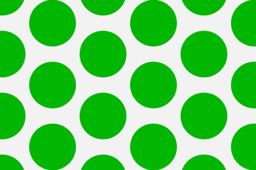 Simple pattern background, polka dot in green and gray vector