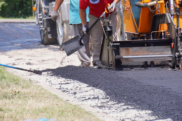 Máquina De Construcción De Carreteras