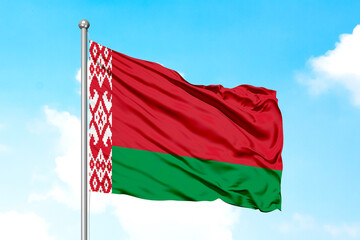 Belarus Flying Flag