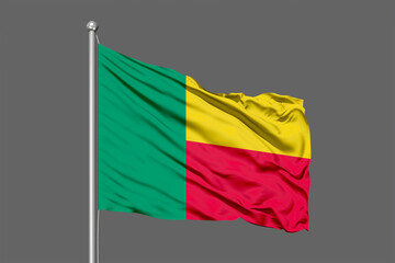 Benin Flying Flag