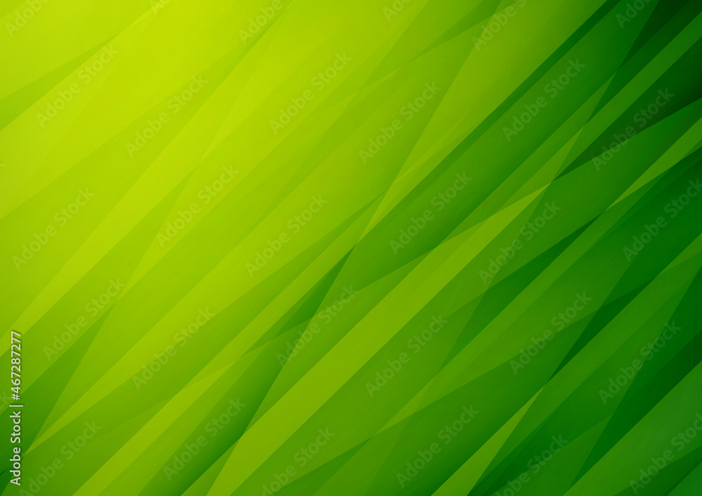 Poster abstract green vector background with stripes