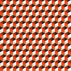 Brown, orange and white geometric background