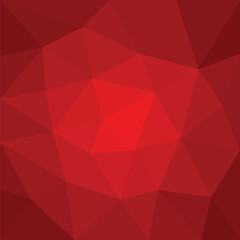 Abstract geometric pattern. Red triangles background