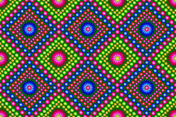 Ethnic seamless pattern,beautiful fabric pattern