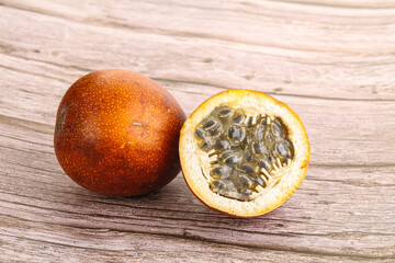 Tropical sweet and juicy Passion fruit