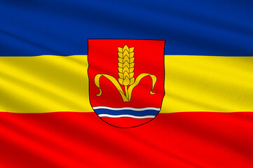 Flag of Ruggell in Liechtenstein