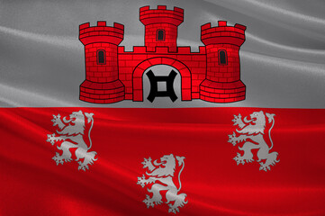 Flag of Steinsel in Luxembourg
