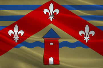 Flag of Weiler-la-Tour in Luxembourg