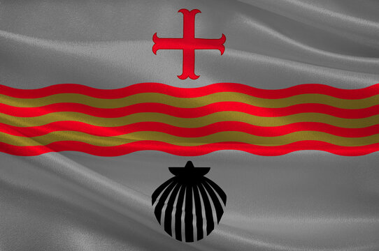 Flag of Contern in Luxembourg