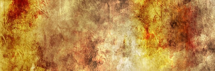 Abstract background painting art with rustic bronze paint brush for christmas poster, banner, website, card background